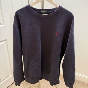 Polo by Ralph Lauren Men's Navy Crewneck